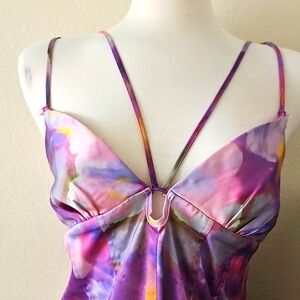 Urban Outfitters Vibrant Purple Strappy Slip Dress! NWT!